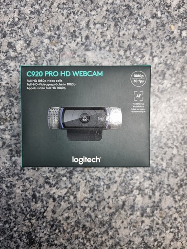 Logitech c920 pro - hd, webcam