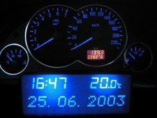 Blauer Tacho + MID/TID