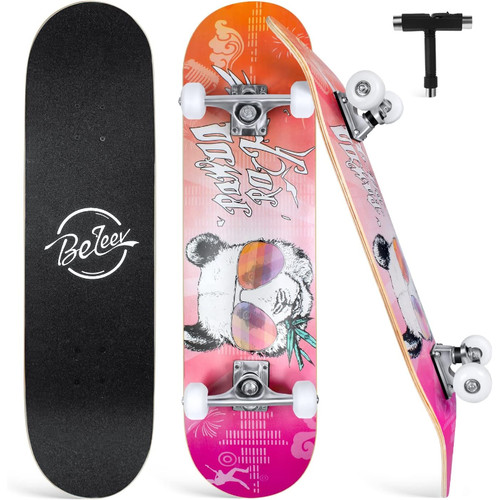 Skateboard 31x8 zoll lagiger - 31x8, 7-lagiger