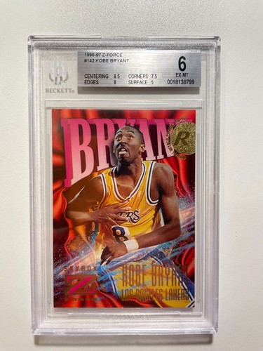 1996 skybox force - z-force, kobe