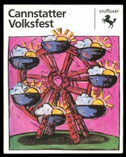 Werbe Aufkleber - Cannstatter