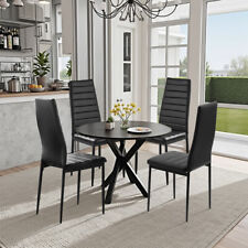 Esszimmerstühle 4er. Set Stuhl Küchenstuhl Wohnzimmerstühle Kunstleder Stühle