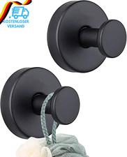 2 Stück Vakuum Saugnapf Haken Bad, Extra Stark Saugnäpfe Gewinde Hooks Bademante