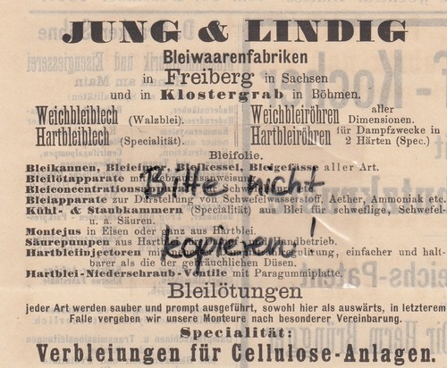 Freiberg werbung 1889 - sa,,