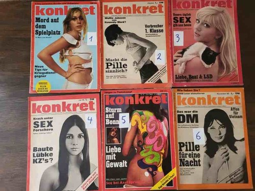 Alte konkret zeitschrift - alte,