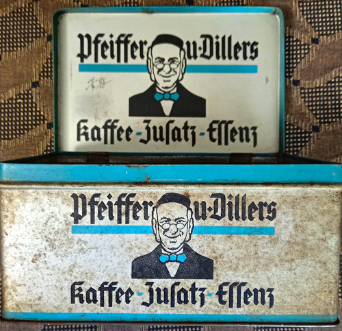 Alte blechdose pfeiffer - pfeiffer, u