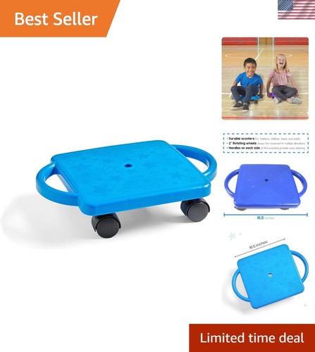 Blue indoor scooter - blue, with