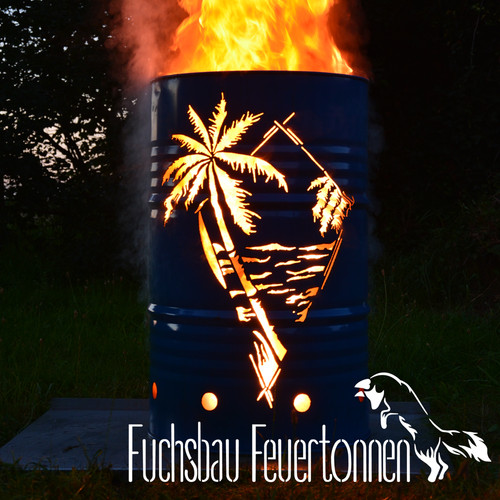 Feuertonne karibik ölfass - karibik,,