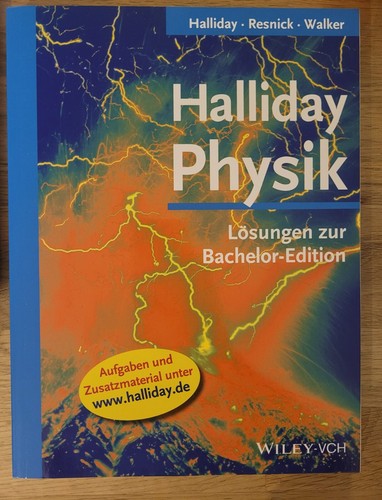 Halliday physik lösungen zur - halliday,