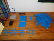 Zubehör / Konvolut für alte Lego-Eisenbahn 4,5V / 12V - 60er Jahre