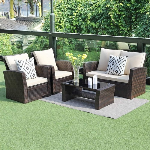 Teiliges terrassen set - 4-teiliges, terrassen-set
