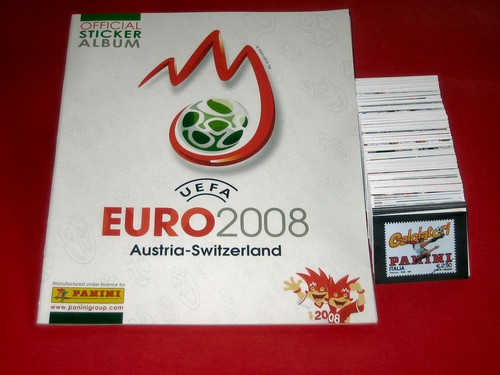 Panini komplett 2008 - 2008, +