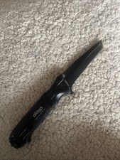 Walther Black Tac Tanto Einsatzmesser, Schwarz