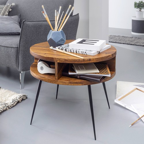 Finebuy couchtisch sheesham - couchtisch,