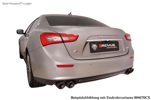 Remus sportauspuff maserati - sportauspuff,