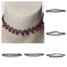 Tattoo Halsband Perlen Gothic