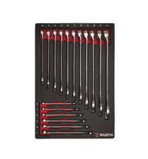 Ringmaulschlüssel-Satz 17-tlg. Ringschlüssel Maulschlüssel Schrauben Würth