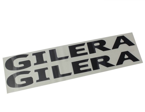 Aufkleber gilera schwarz - -,