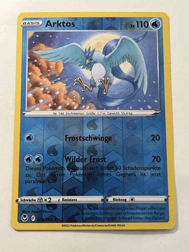 Pokémon tcg arktos - tcg, 036/195