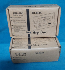 IMG Stage Line: DIB-100 DI-Box. 2 Stück. Neu in Ovp.