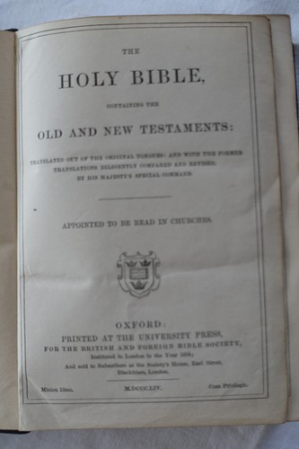 Bibel englisch the holy - “the,