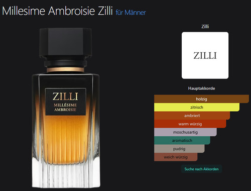 Zilli millesime ambroisie - zilli,