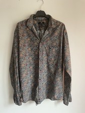 Fynch Hatton Paisley Hemd Größe L Herren