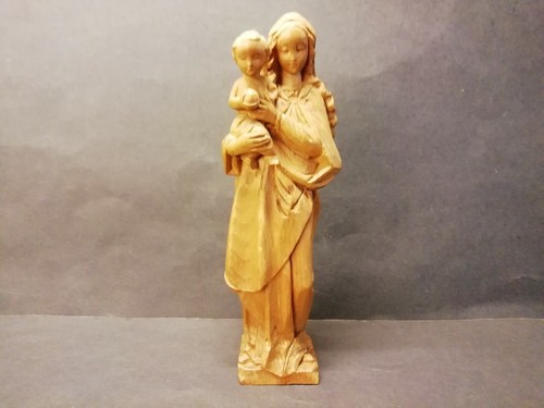 Alte holz madonnenfigur - madonnenfigur,