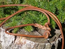 Rundlederleine jagdleine - rundlederleine,