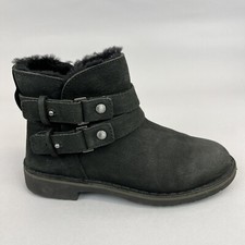 Ugg Aliso schwarz Leder