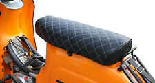 Leder Sitzbezug schwarz karo passend für Simson ohne Schriftzug Sitzbankbezug