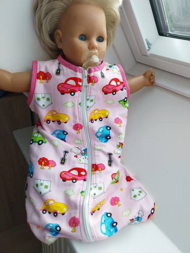 Puppenkleidung schlafsack 55cm - puppenkleidung,