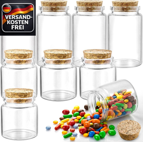 Mini glasflaschen set 100ml - mini,
