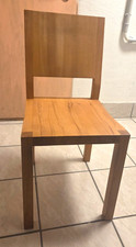 5 Esszimmer Stühle Holz massiv