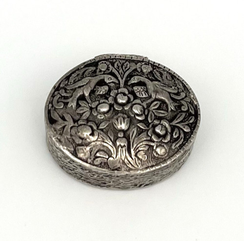 Seltene pillendose silber - seltene,