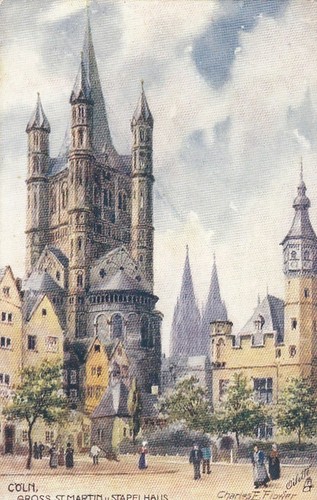 Cöln gross st martin - cöln, a.rh.,