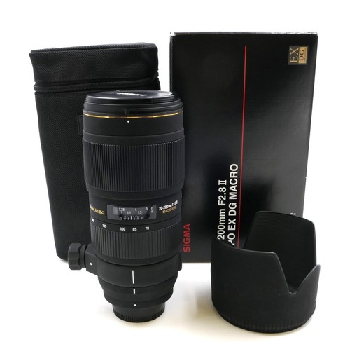 Sigma 200mm ii - sigma, f/2.8