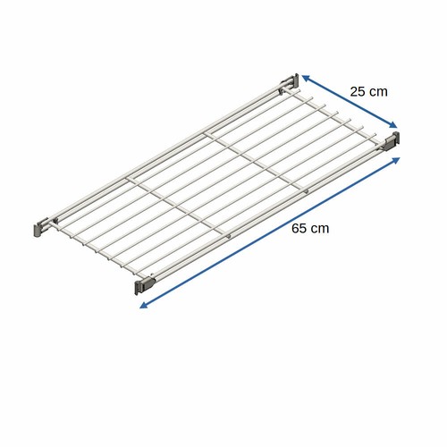 Gitterboden breit 25 cm - 65,