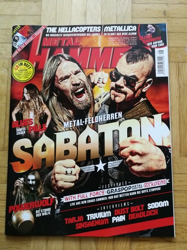 Metal hammer ausgabe august - metal,