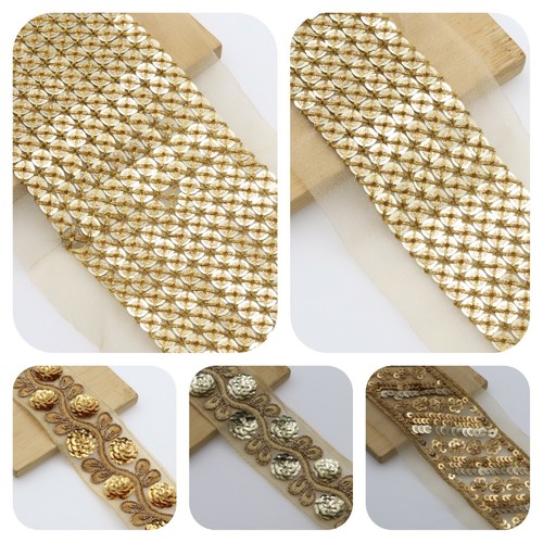 Meter metallic gold sequenz - meter,