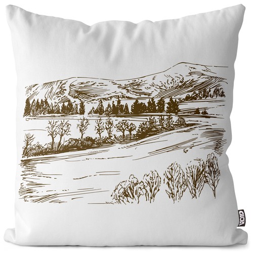 Void kissenbezug landschaft - void,