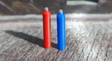 2 Stück H0 Gasflaschen rot + blau filigraner 3D-Druck