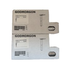 2x IKEA GODMORGON Leg Round