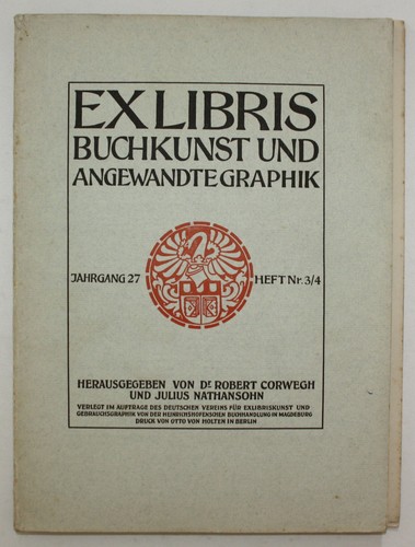 1917 exlibris buchkunst - 1917,