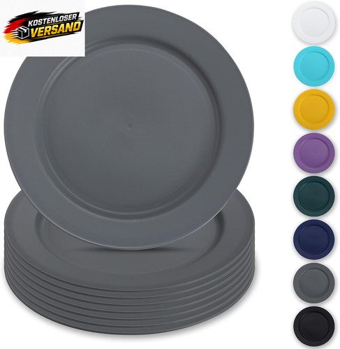 Kunststoff essteller set - set, 8