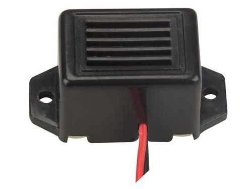 12v piezosummer schwarz - 12v,