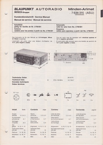 Schaltplan blaupunkt autoradio - schaltplan,