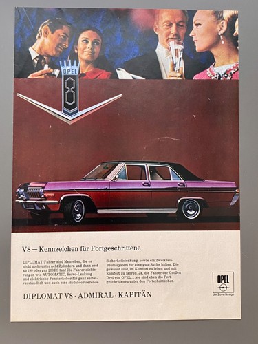 1968 opel diplomat - 1968, v8