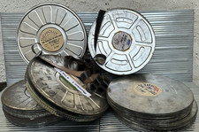 21x Filmdose Büchse Blechdose Kino-Film-Dose Requisite Dekoration Agfa Kodak etc