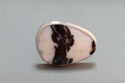 Toller zebra marmor ring - zebra, 40